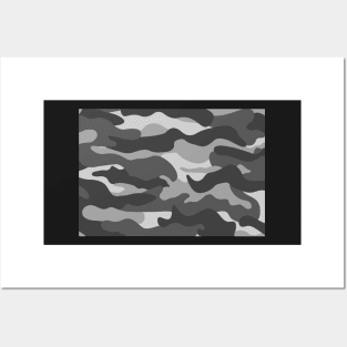 Copia de CAMO CAMOUFLAGE - GRAY, GREY Posters and Art